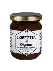 Confit d'Oignons au piment d'Espelette du Pays Basque - Loreztia