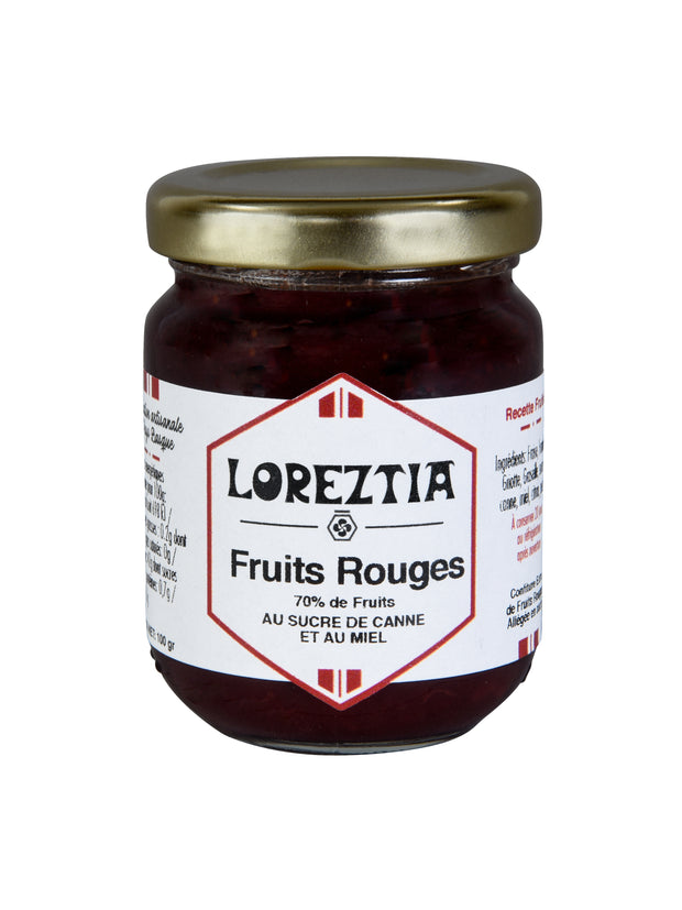 confiture de Fruits Rouges du Pays Basque - Loreztia
